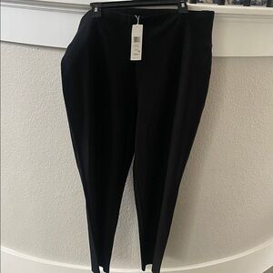 Eileen Fisher Black high waist slim leg  Pants
